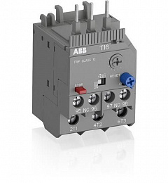 T16-1.3 Тепловое реле 1,0-1,3А для контакторов типа B6, B7, AS ABB. Вид 1