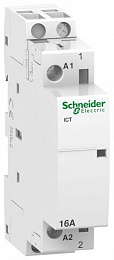 iCT Модульный контактор 16A 1НО 220/240В АС 50ГЦ Schneider Electric. Вид 1
