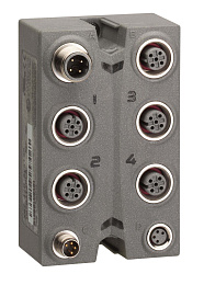 Аналоговый модуль ip 67, 4 выхода, 12 бит, +/-10в, разъемы м12 Schneider Electric. Вид 1