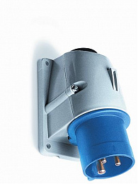 216 BS6 Вилка для монтажа на поверхность 16A, 2P+E, IP44 ABB. Вид 1