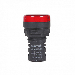 Индикатор ND16-22D/2 красный AC/DC230В (R) CHINT. Вид 1