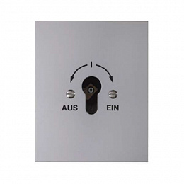 Замочный выключатель для профильных полуцилиндров, с/у, IP44 Berker. Вид 1