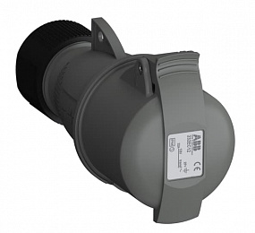 Розетка кабельная easy&safe 232ec12,32а,2p+e,ip44,12ч ABB. Вид 1