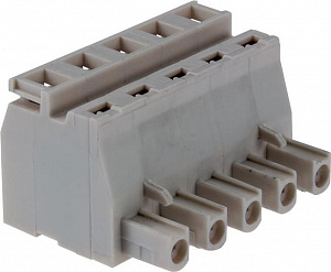 Раъем ADO ширина 7,62мм 4 полюса TYCO. Вид 1