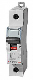 DX3-E Автоматический выключатель 1-полюсный 25А 6kА (хар-ка В) Legrand. Вид 1