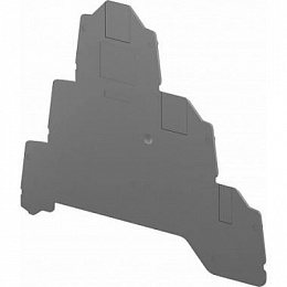 ES4-T3 Изолятор торцевой для 3-х уровневых винтовых клемм ZS TYCO. Вид 1