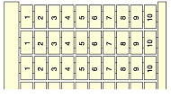 ENT  Маркировка RC1010 10X(9 A 16) , верт. TYCO