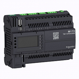 M172 производит., с дисплеем, 28i/o eth 2RS-485 2ssr изол Schneider Electric. Вид 1