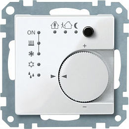Sm, мул-й 4 кн выкл с терм., пол.бел Schneider Electric. Вид 1