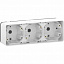 Бокс 2-постовый для накл. монтажа, IP55 (белый) Mureva Styl Schneider Electric. Вид 1.