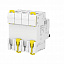 iC60N 4P 16А Автоматический выключатель 4-полюсный, 16А, 6kA (хар-ка C) Schneider Electric. Вид 3.