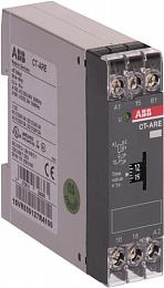 CT-ARE Реле времени (задержка на отключ.) 24BAC/DС, 220-240В AC (0,3..30с.) 1ПК ABB. Вид 1