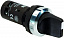 C3SS1-30B-11 Переключатель 3-х позиционный черный 1НО+1НЗ с фиксацией ABB. Вид 1.