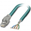 VS-IP20-OE-94C-LI/5,0 Сетевой кабель, экранированный, 4 пары Phoenix Contact. Вид 1.