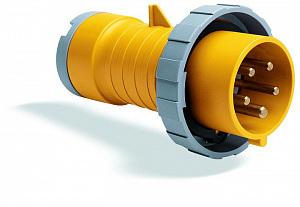 316 P3W Вилка кабельная 16А, 3P+E, IP67, 3ч ABB. Вид 1