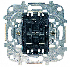 8122 Механизм 2-клавишного переключателя, 10А/250В ABB. Вид 1