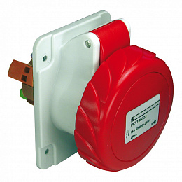 Розетка панельная бстр 32а 2P-E 380-415 IP67 Schneider Electric. Вид 1