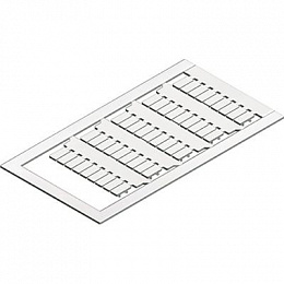 Маркировка RCL510 чистая для Legrand, Wieland,Telemecanique, 45 шт. в пластине TYCO. Вид 1