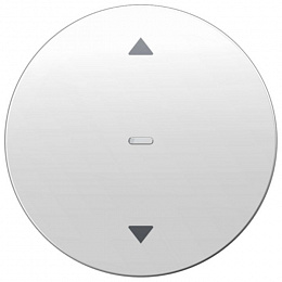 Кнопка для вставки жалюзи (полярная белизна) R.1/R.3 Berker. Вид 1