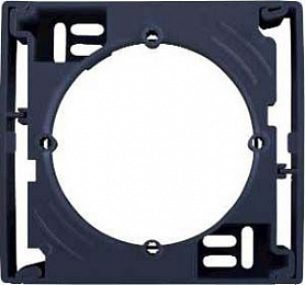 Коробка для наружного монтажа, одиночная (графит) Sedna Schneider Electric. Вид 1
