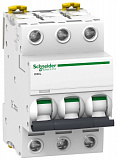 iC60L 3P 10А Автоматический выключатель 3-полюсный, 10А, 15кА (хар-ка B) Schneider Electric