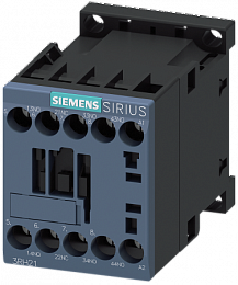 Вспомогательный контактор 3НО+1НЗ, AC, 24В Siemens. Вид 1