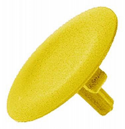 Колпачок для утопл. кнопки 22мм желтый Schneider Electric. Вид 1