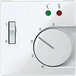 Центральная плата терморегулятора, (белый) Merten Schneider Electric. Вид 1