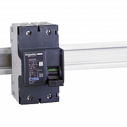 NG125N 2Р 20А Автоматический выключатель 2-полюсный, 20A, 25kA (хар-ка C) Schneider Electric. Вид 1