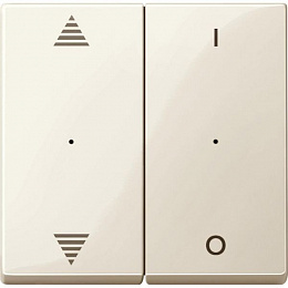 Sm,кл.для мод 2кн.вык, вв/вн,1/0, беж Schneider Electric. Вид 1