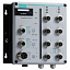 Управляемый Ethernet коммутатор: 8х10/100 BaseT(X) и с 2х10/100/1000 Base-T(X), Bypass, -40 до 75С MOXA. Вид 1.