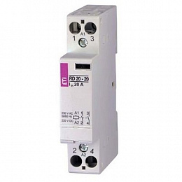 R20-11-R 230V Модульный контактор 1НО+1НЗ ETI. Вид 1