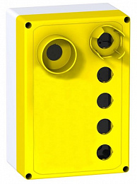 Пустой кнопочный пост 6 отв. xalfp0602 Schneider Electric. Вид 1