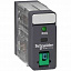 Реле промежут., 5а, 2с/о, =6в, кн. + led Schneider Electric. Вид 1.
