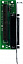Переходная плата с разъема IDC-50 на DB-37 для слота PCI ICP DAS. Вид 1.
