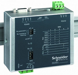 Преобразователь типа ACE909-2 для линии связи RS232/RS485 , Schneider Electric. Вид 1