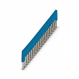 FBS 20-6 BU Стандартная перемычка (20 полюсов) (синий) Phoenix Contact. Вид 1