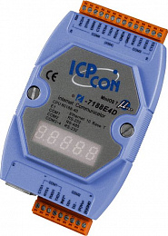 Программируемый Ethernet сервер последовательных интерфейсов, 3xRS-232, 1xRS-485 ICP DAS. Вид 1