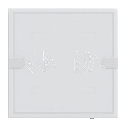 Сенсорный выключатель 4 KNX , 24V, 1-клавишный Gira. Вид 1