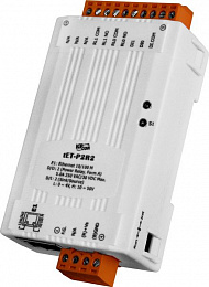 Mодуль дискретного ввода/вывода 2DI/2xRelay Output, Ethernet 10/100 ICP DAS. Вид 1