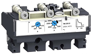 431430 TM250D Термомагнитный расцепитель 3-полюсный 250А для NSX250 Schneider Electric. Вид 1