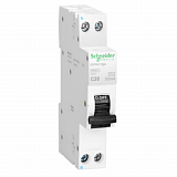 iDPN N Vigi+ Дифф. автомат 1P+N, 20A, 30mA, 6kA, тип A, электронный (хар-ка C) Schneider Electric