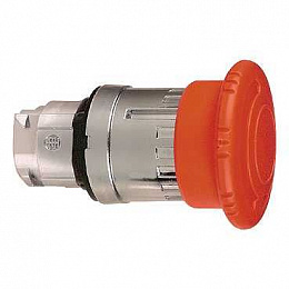 Кнопка красная "ГРИБОК" возврат поворотом 40мм Schneider Electric. Вид 1