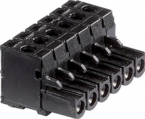 CPFT2/4 Разъем винтовой ширина 5,08мм 2,5 мм², 4 полюса TYCO. Вид 1