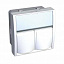 Лиц.плата altira 2мод 2xs-one ral9010 Schneider Electric. Вид 1.
