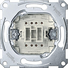 Механизм 1-полюсного выключателя с сигнальным контактом 10a,qf Merten Schneider Electric. Вид 1