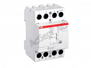 ESB-40-40 Модульный контактор 40А 4НО 48B AC/DC ABB. Вид 1