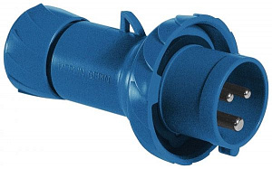 Каб. вилка, быстр 32а 2p+e ip67 220в Schneider Electric. Вид 1