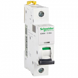 iC65N 1P 25А Автоматический выключатель 1-полюсный, 25А, 6кА (хар-ка C) Schneider Electric. Вид 1