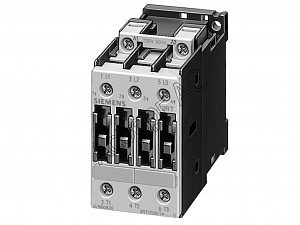 Контактор 17А, катушка 110В, 50Гц Siemens. Вид 1